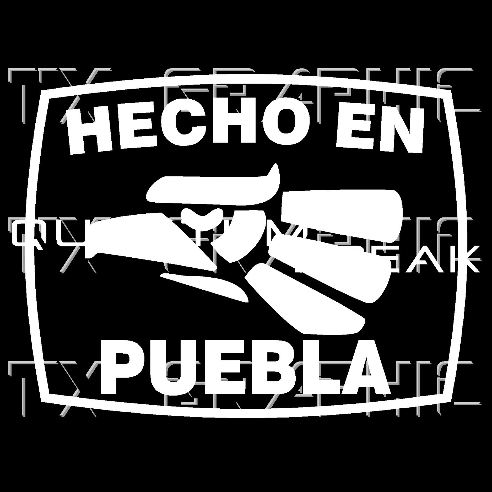 Hecho En Puebla Estado de Mexico Aztec Aguila Decal Vinyl Sticker
