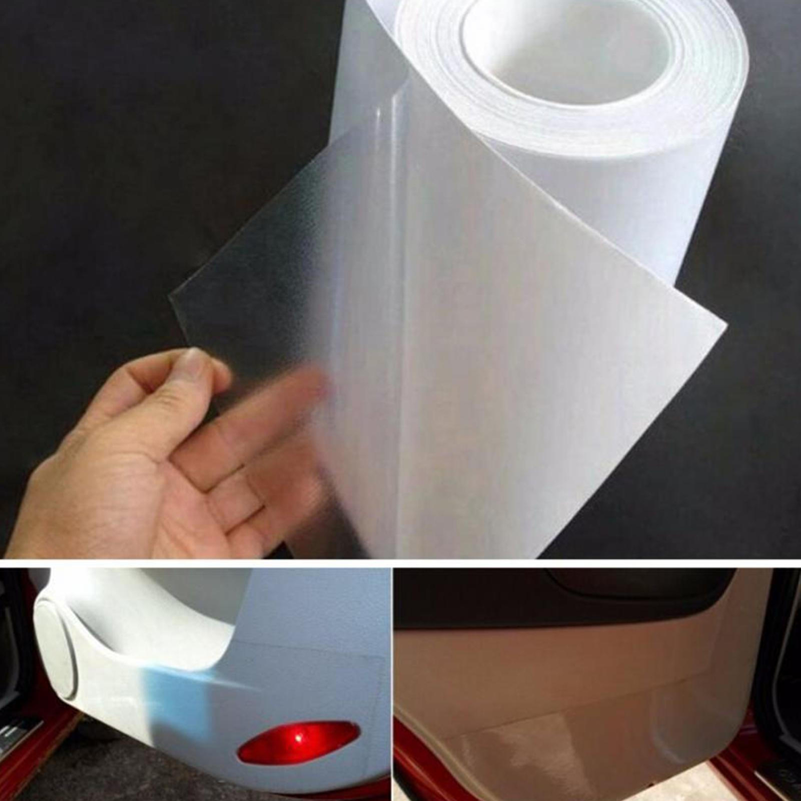 8"x40" Clear Bra Paint Protection Vinyl Film Wrap Transparent Car Paint Shield