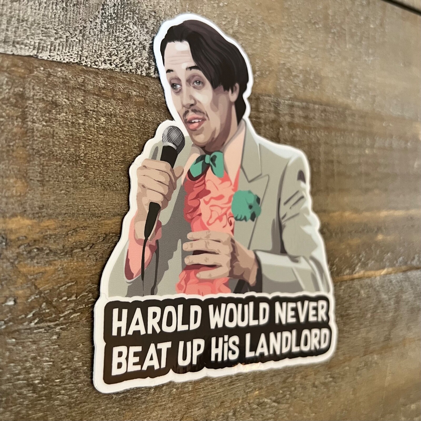 Wedding Singer | Best Man | Steve Buscemi | Best Man Speech | Vinyl Sticker |