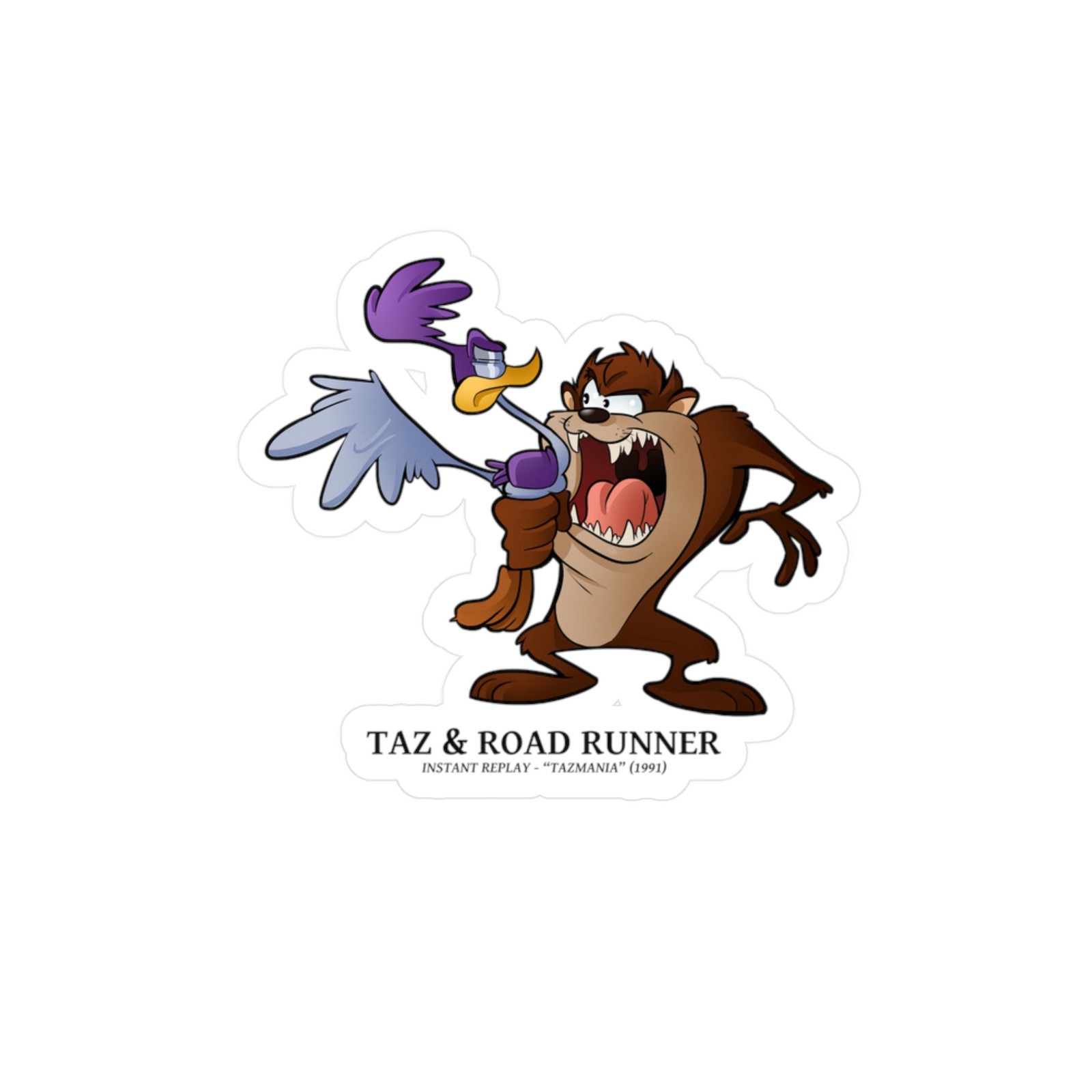 Tasmanian Devil Elmer Fudd Daffy Duck Bugs Bunny Tweety Vinyl Decals Sticker
