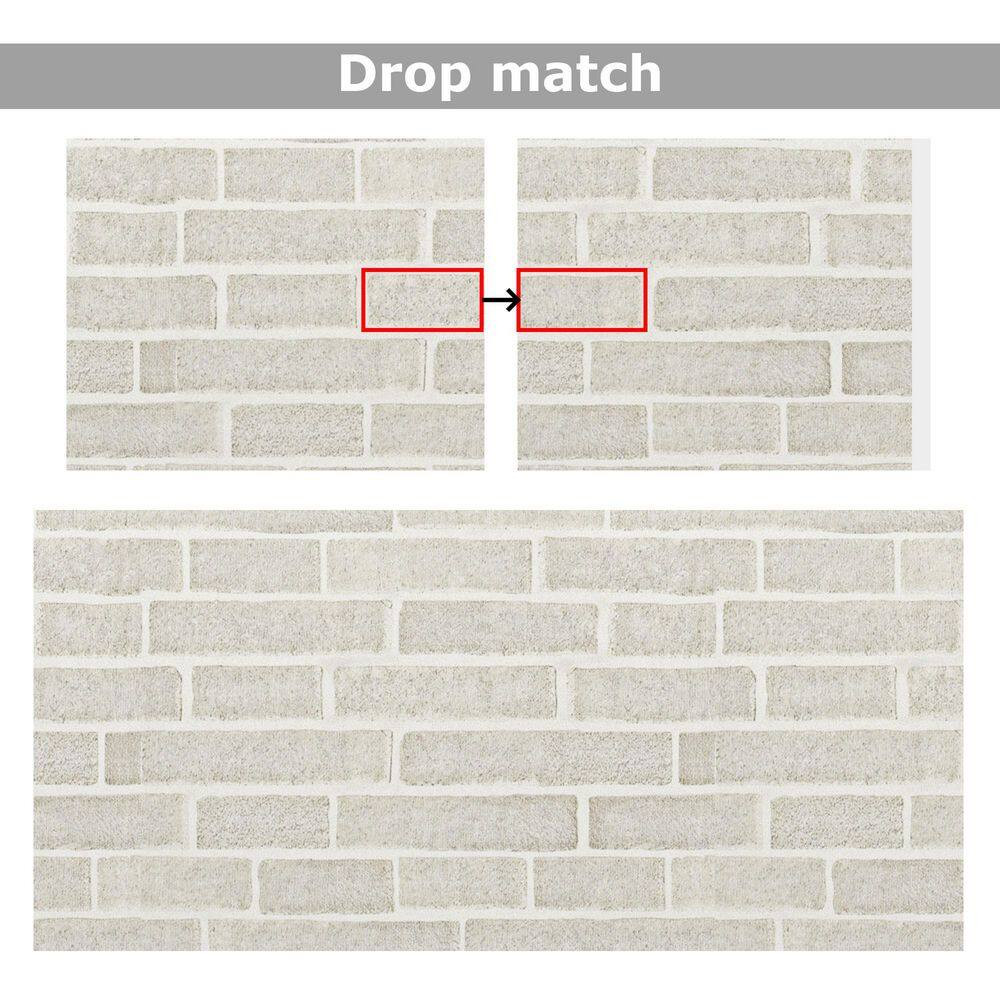 23. 62In. X 197In. Gray Peel & Stick Wallpaper, Self-Adhesive Removable Wallpape
