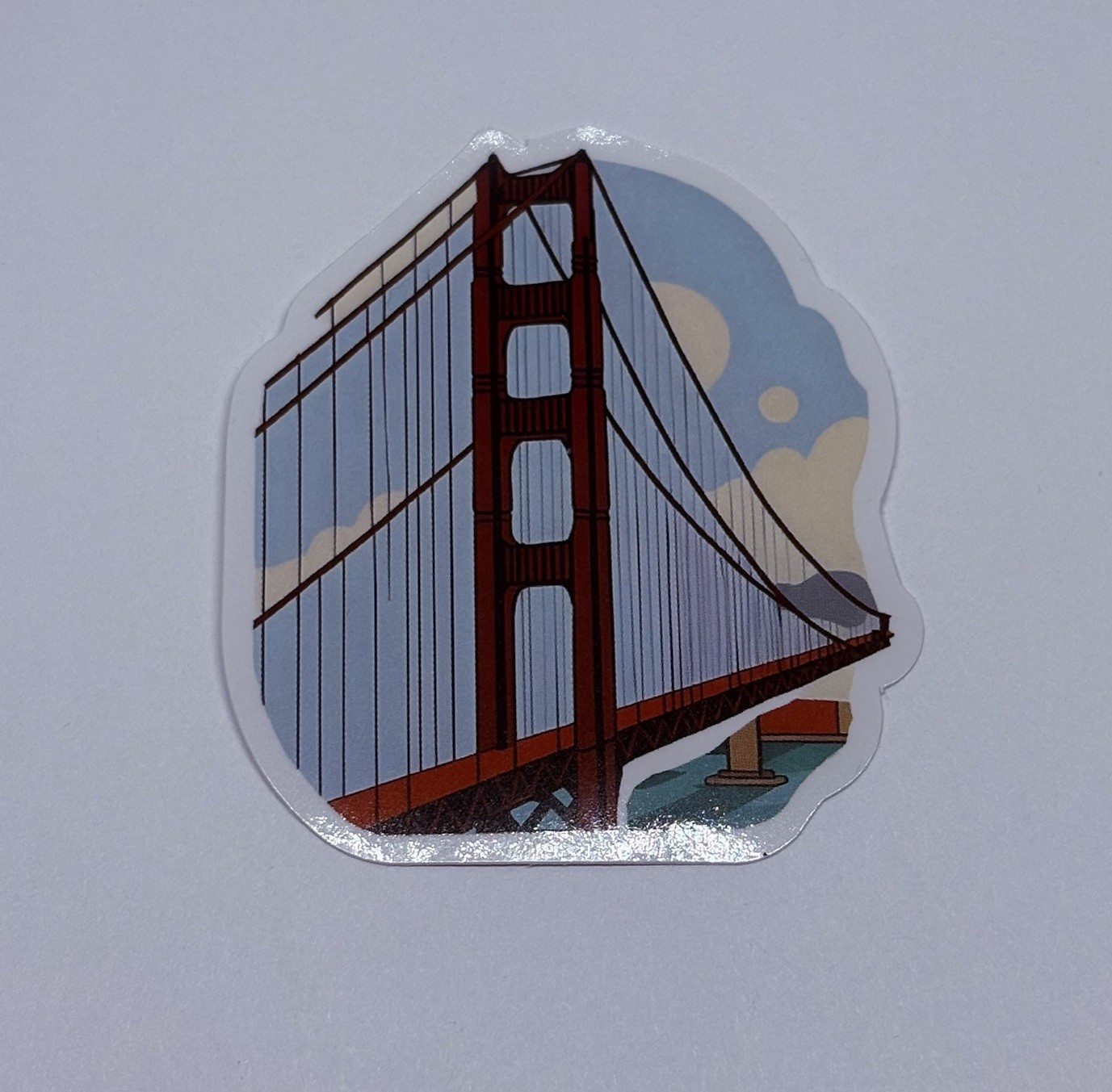 Golden Gate Bridge Sticker City Travel Art Decal Vinyl Country Souvenir Tc9