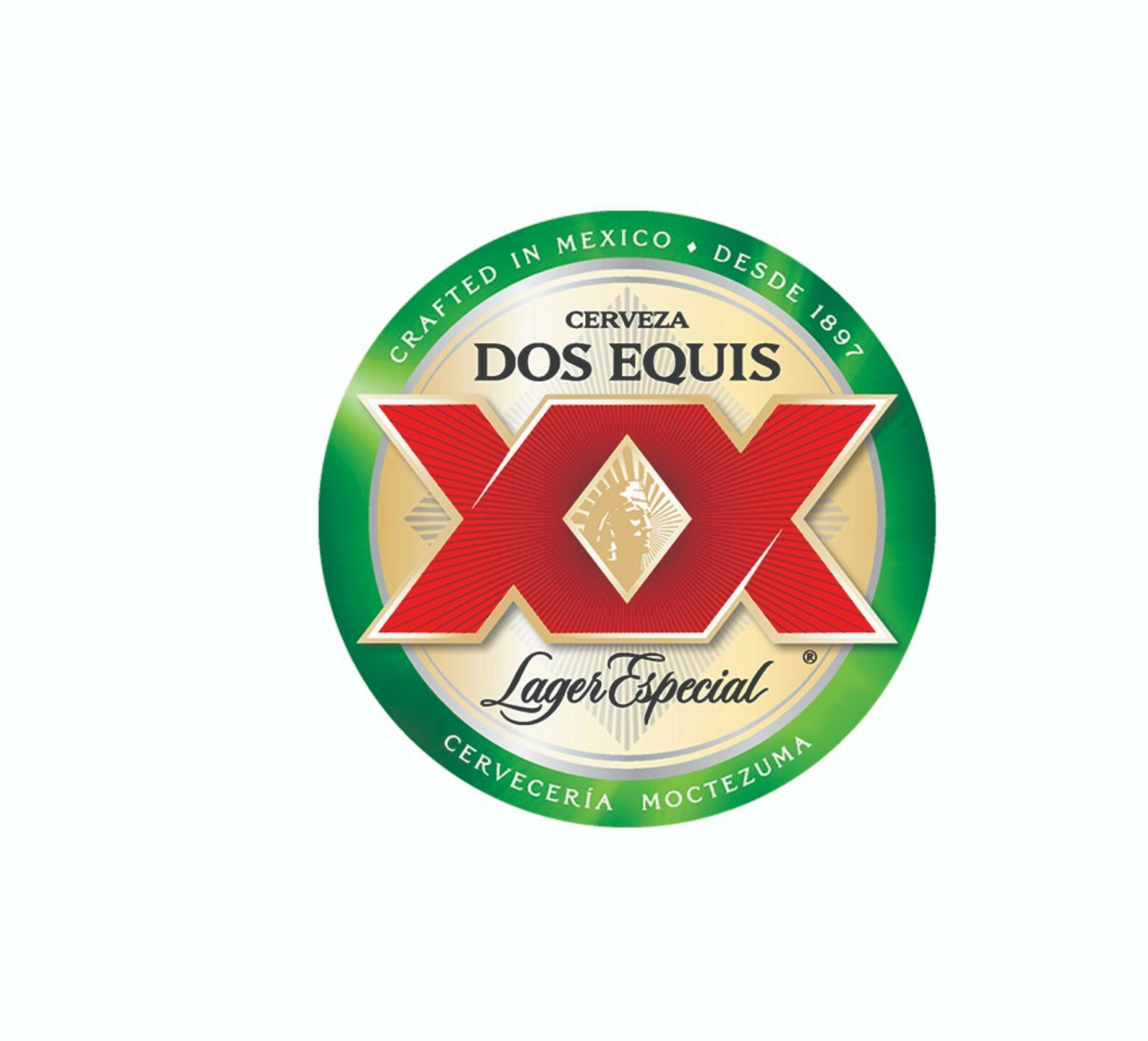Dos Equis Beer Decal Bumper Sticker