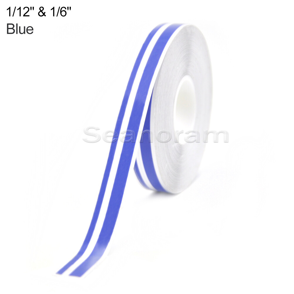 1/12"& 1/6" Blue DIY Home Shop Bar Pinstriping Pin Stripe Decal Vinyl Sticker