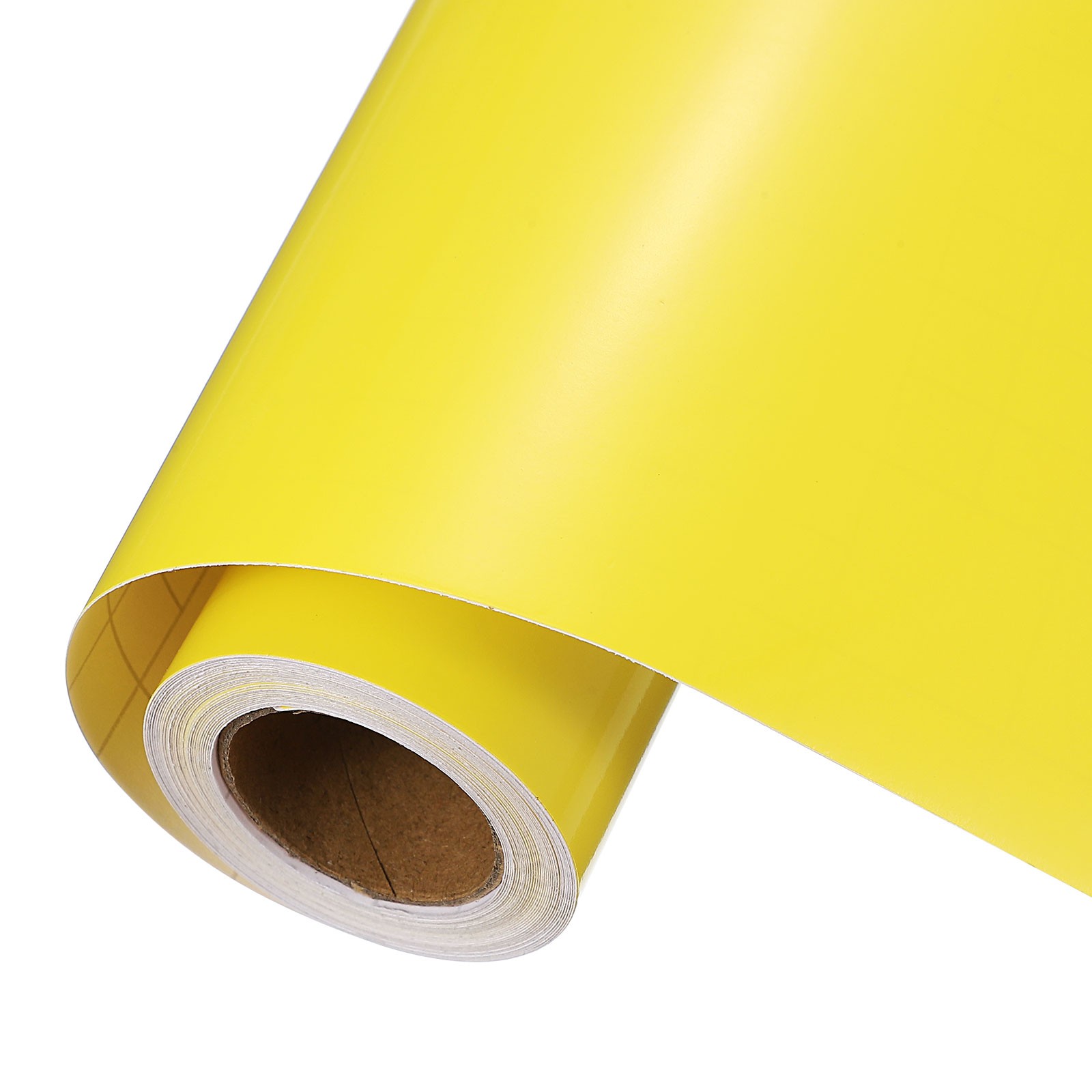 Permanent Yellow Sticker Vinyl for Roll 12×14 Inch
