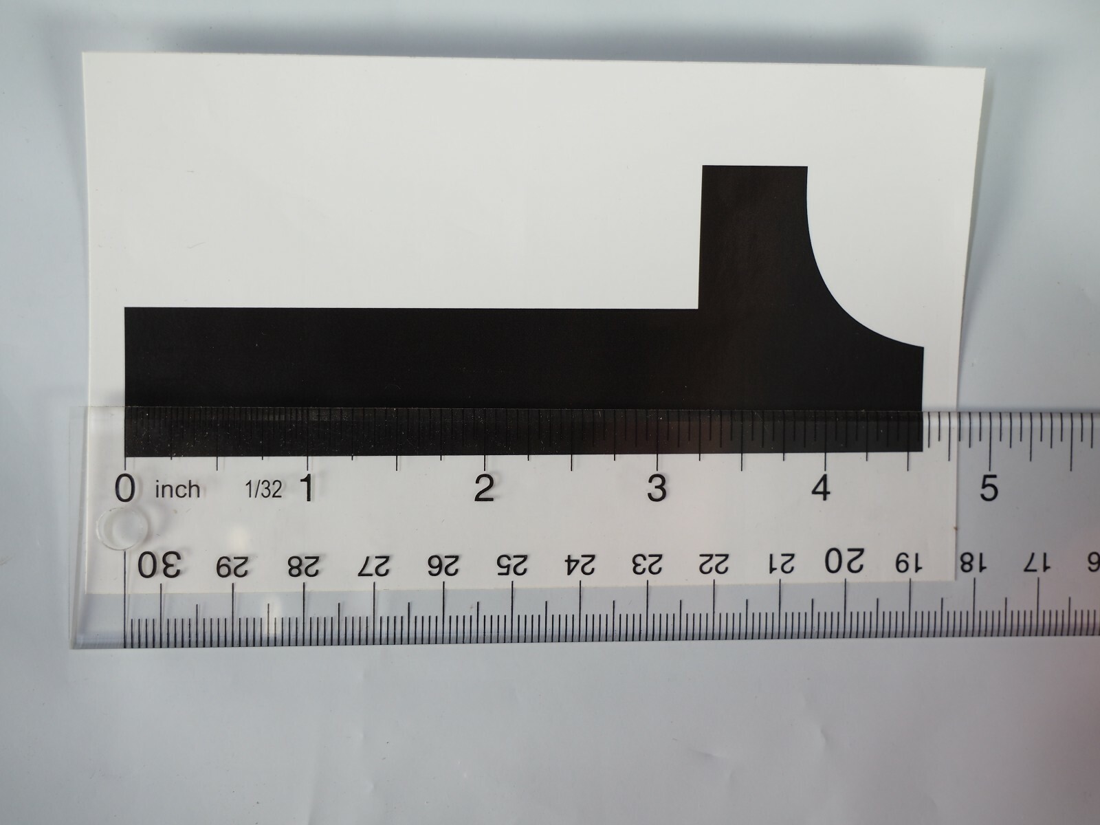 100 – 5" Vinyl Adhesive Numbers Black & White Indoor Outdoor Commercial MADE USA