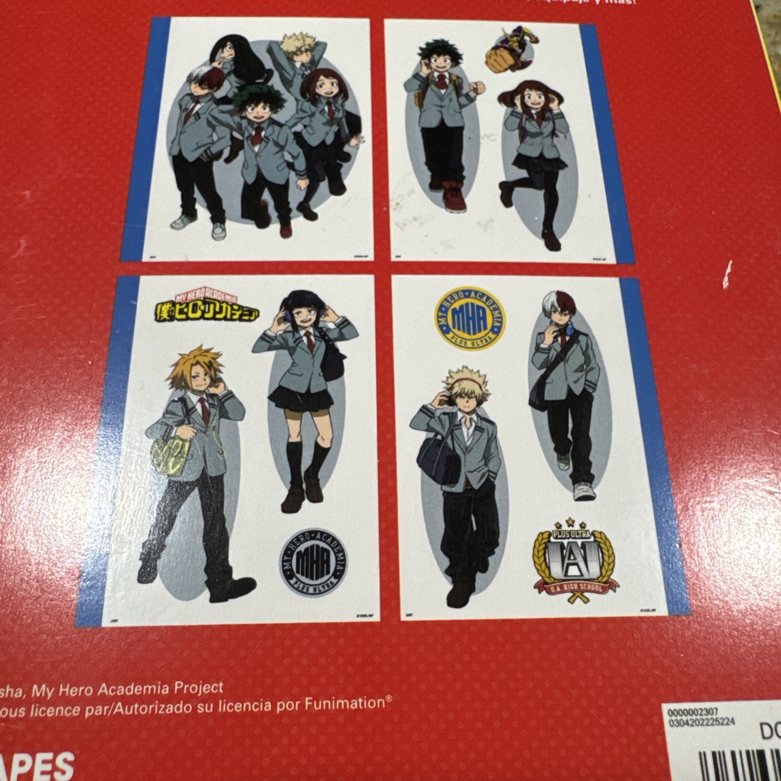 MY HERO ACADEMIA Roomscapes Device Decals by Trends International New Sealed