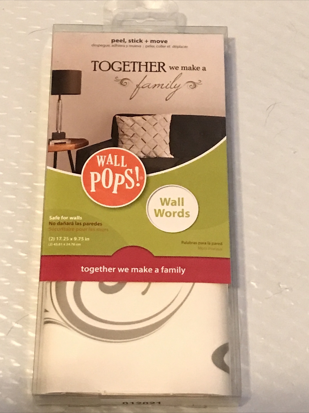 WallPops Together We Make a Family Wall Quote Decal Wall Words New