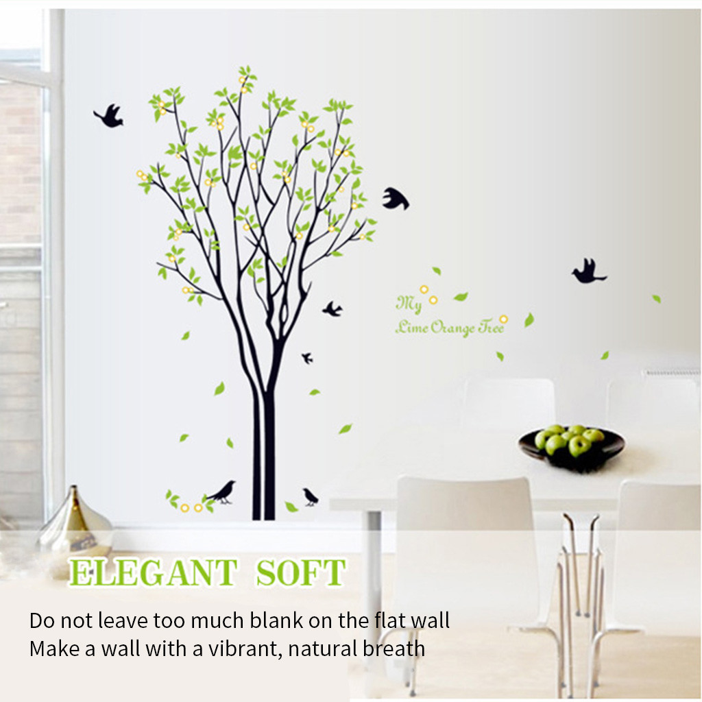 Family Tree Wall Decal Sticker Large Vinyl Photo Picture Frame Home Room Decor