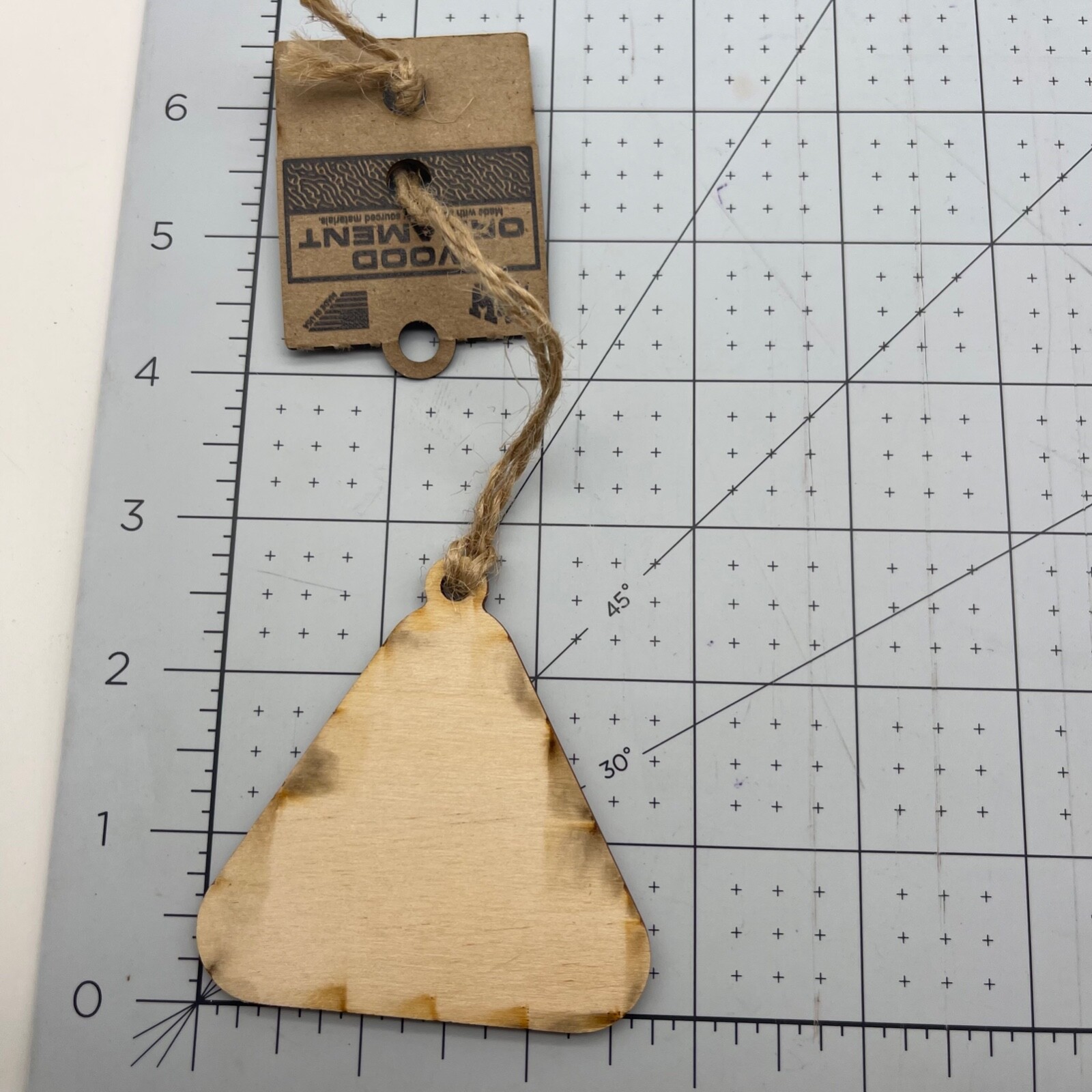 Metal and Wood Co Ornament Travel Swood Pennsylvania PA Camp Fire