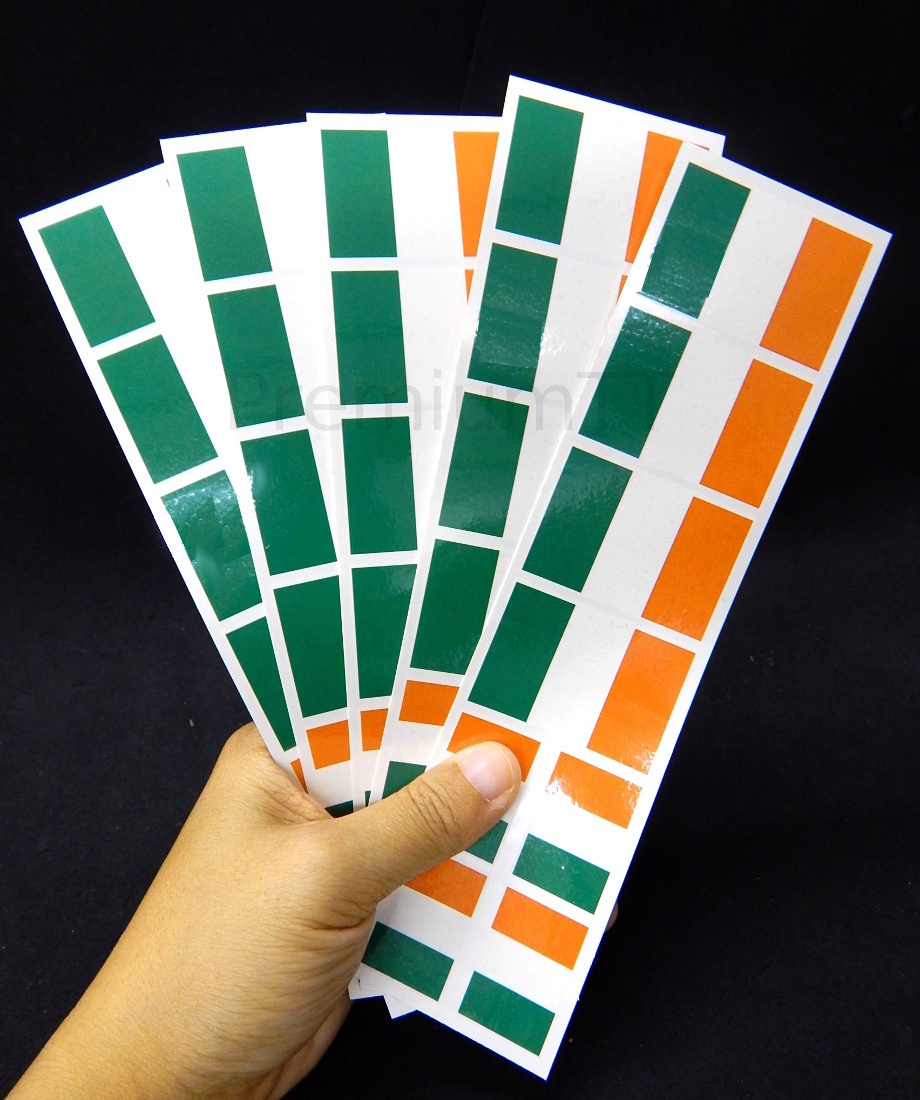 40 Ireland Flag Stickers: , Irish Party Favors, Removable Decals