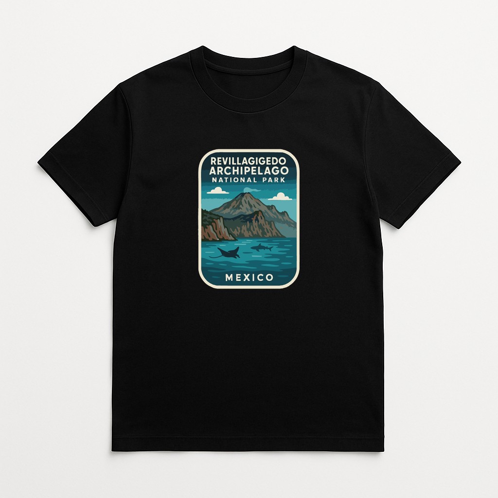 Revillagigedo Archipelago Mexico Iron On Heat Transfer Vinyl HTV National Park