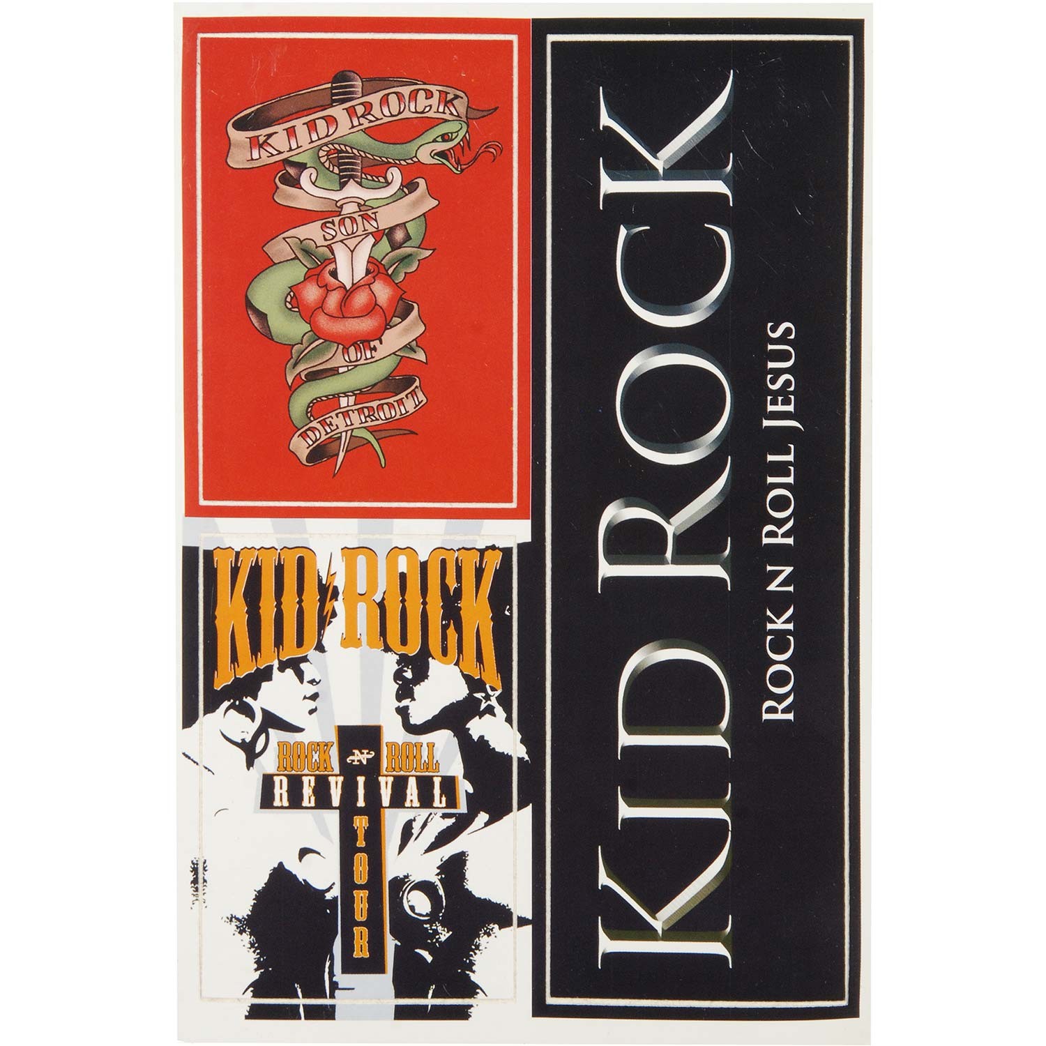 Kid Rock Sticker Set