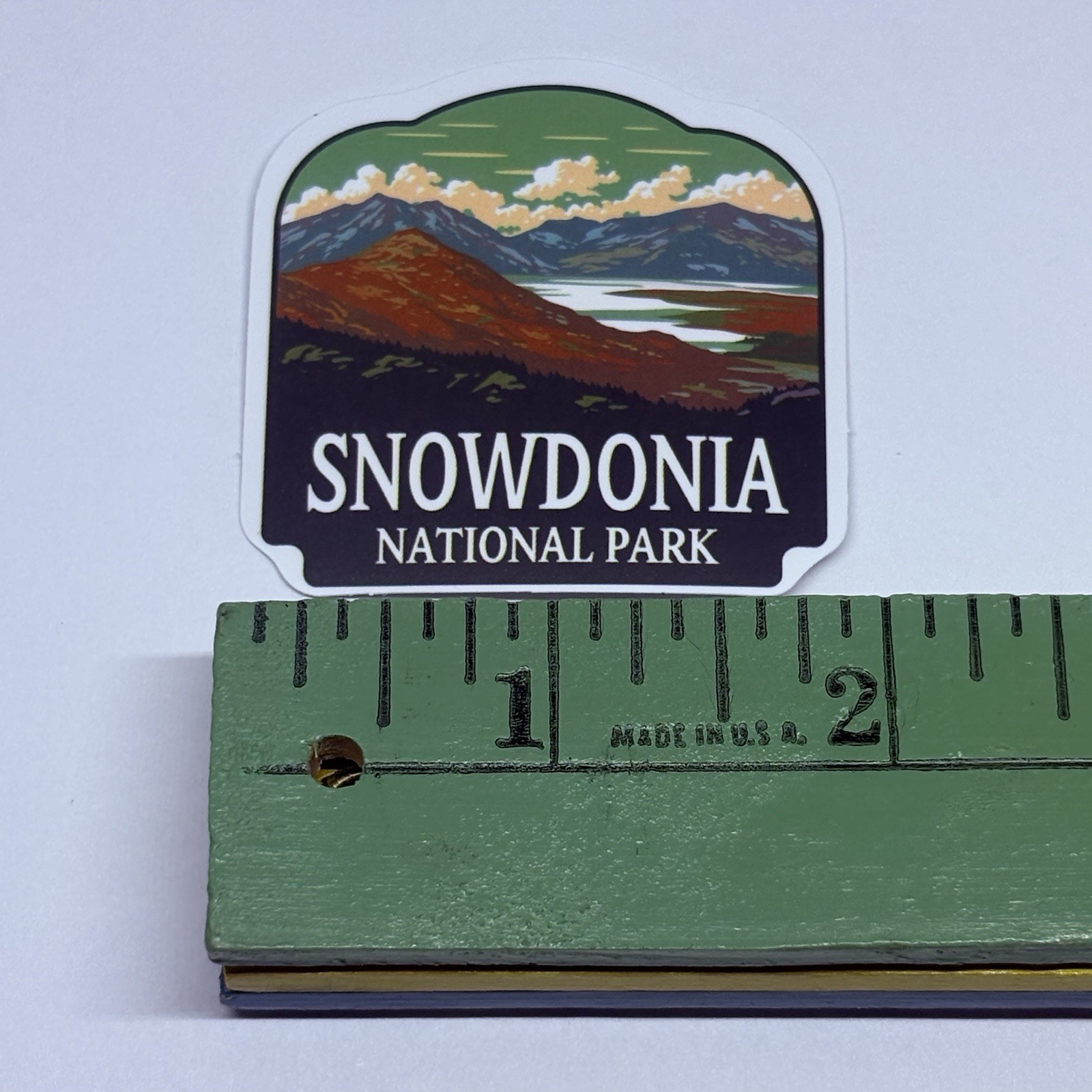 Snowdonia National Park Sticker Wales Travel Decal Vinyl Souvenir Matte Tc6