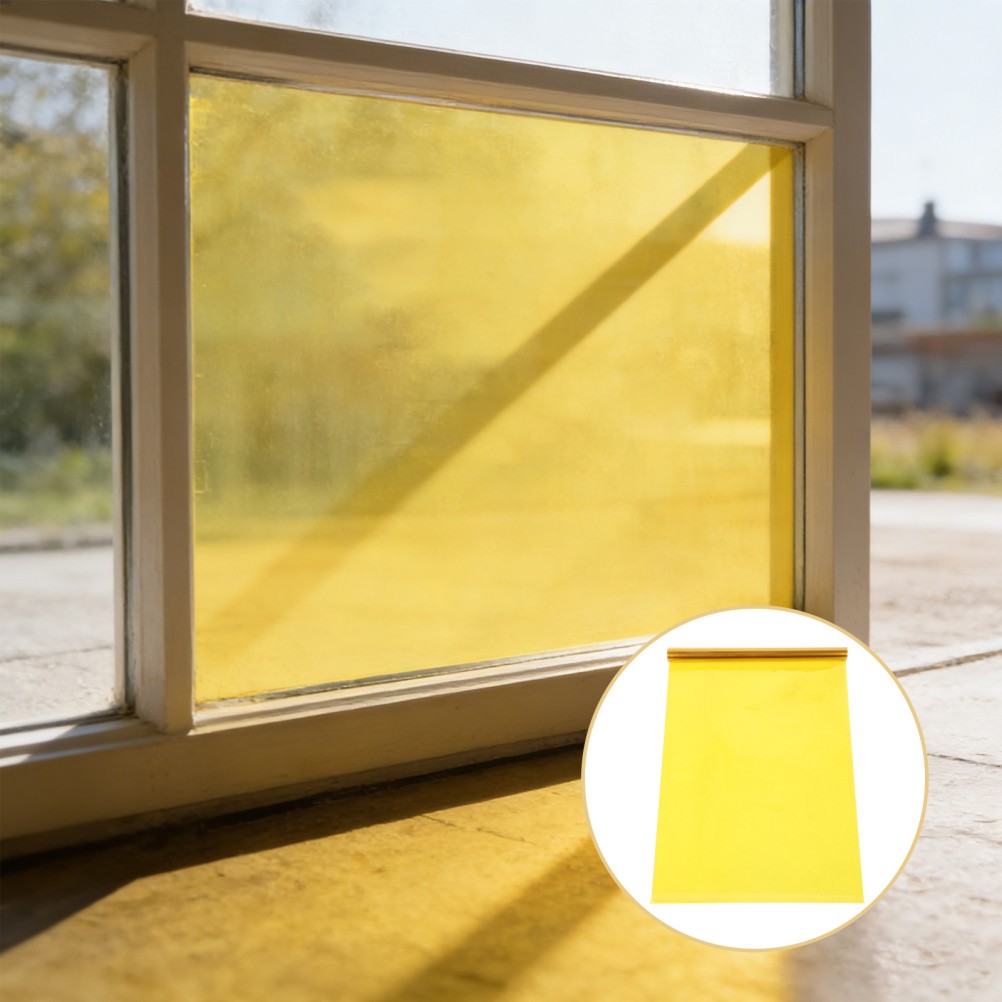 Window Glass Sticker Film Decorative Electrostatic Colorful Stickers Colored