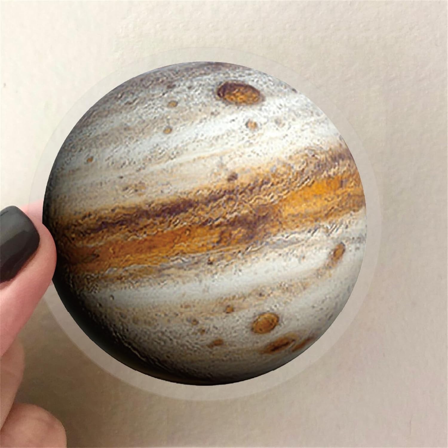 50PCS Transparent PET Planet Stickers – Creative Kawaii Decals for All Ages