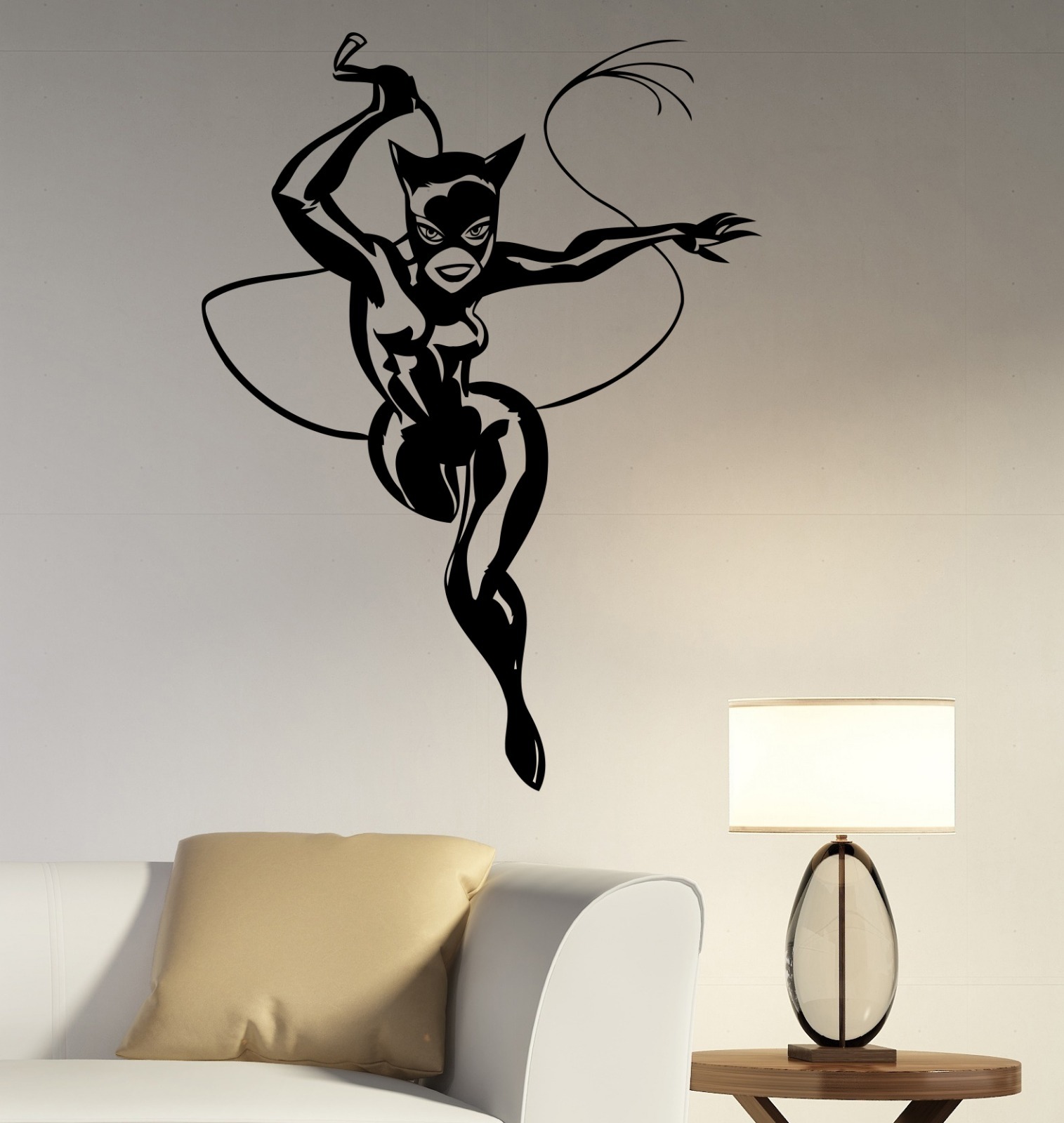 Catwoman Wall Decal Vinyl Sticker Comics Superhero Art Room Bedroom Decor ctw7