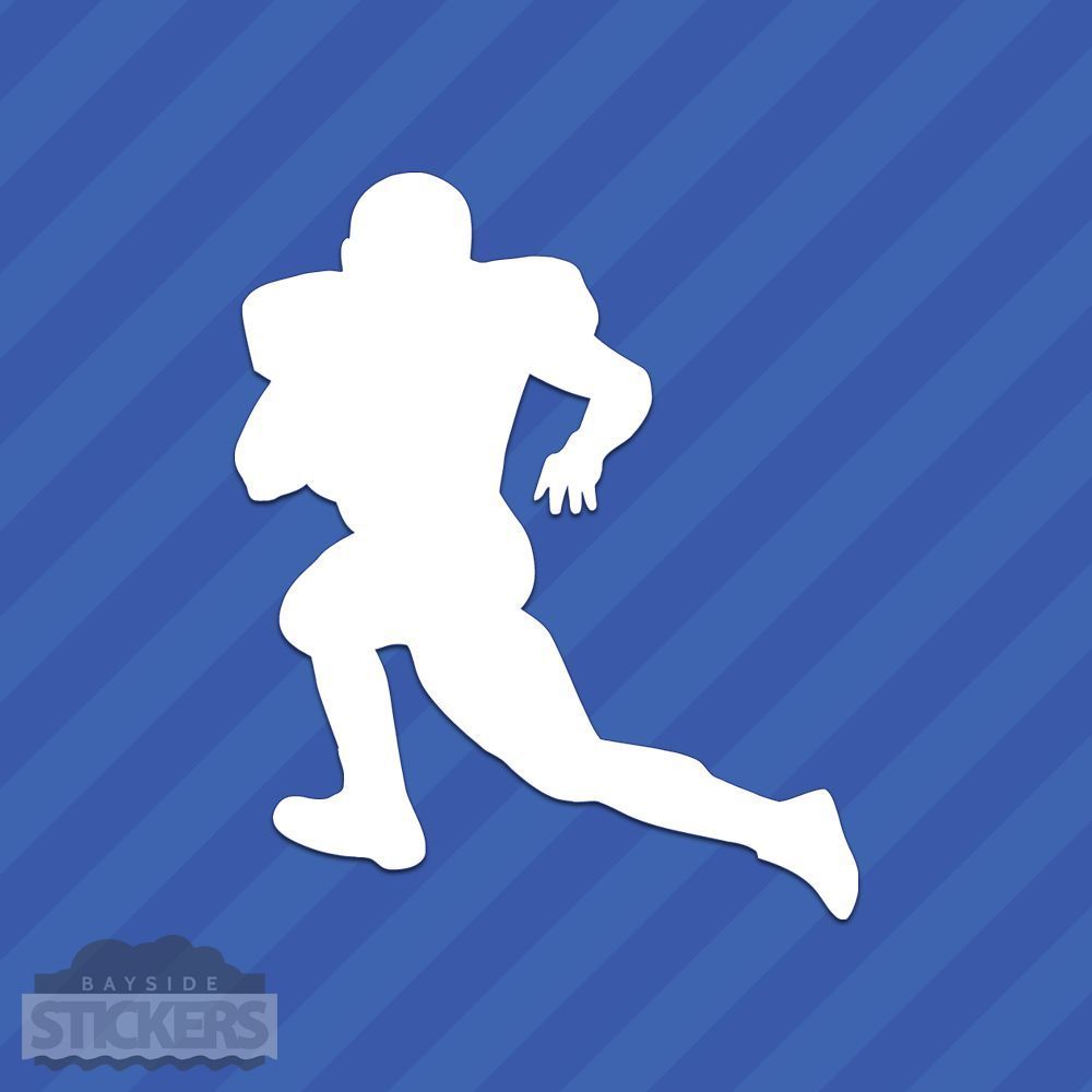 Football Player Running Back Vinyl Decal Sticker