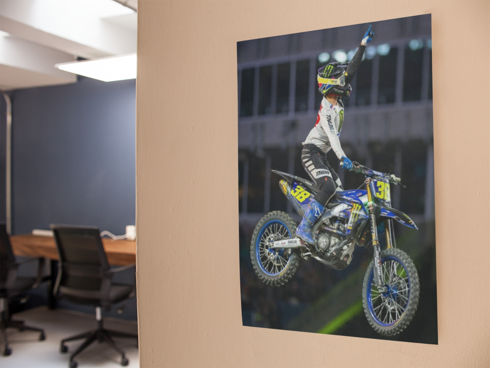 Haiden Deegan SUPERCROSS Racing Wall Vinyl Decal Poster (Removable Adhesive)