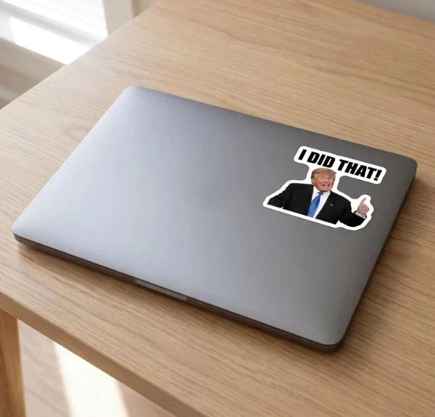 100x Trump I Did That Stickers – Waterproof Vinyl Decal Pack, B