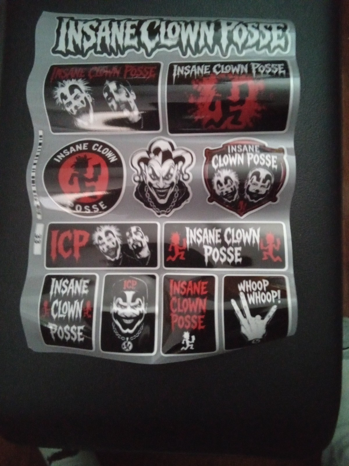 ICP Insane Clown Posse PVC Vinyl waterproof decals – 2 sheets