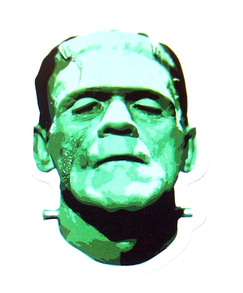 FRANKENSTEIN Cut Sticker Decal Monster Movie Horror Film Frankenstein
