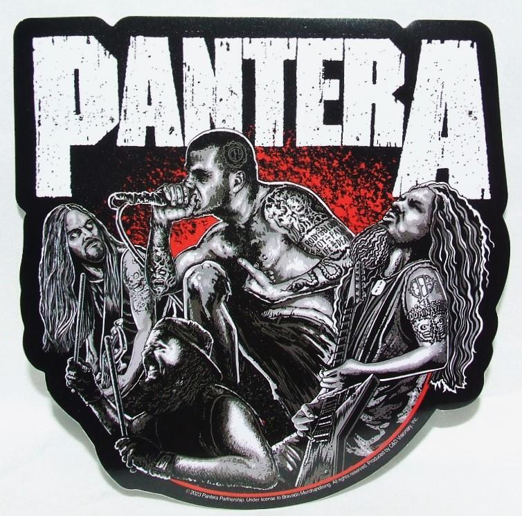 Pantera Vulgar Band Die Cut Sticker Decal Heavy Metal