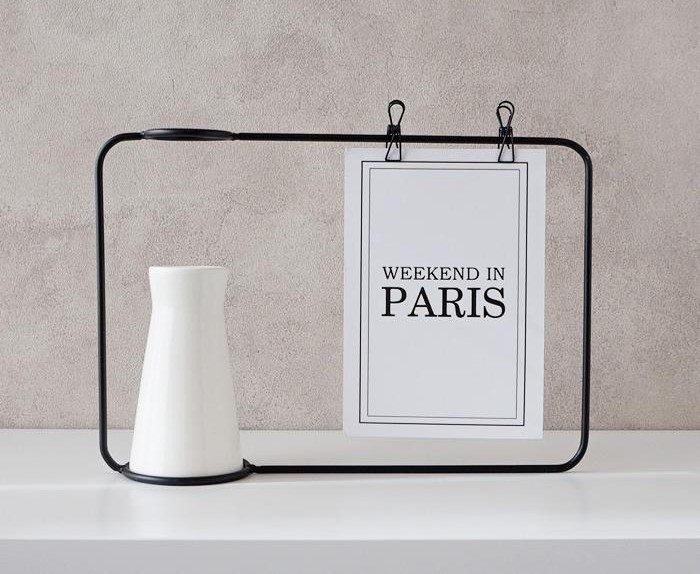 Black Decorative Home Styling Accessory