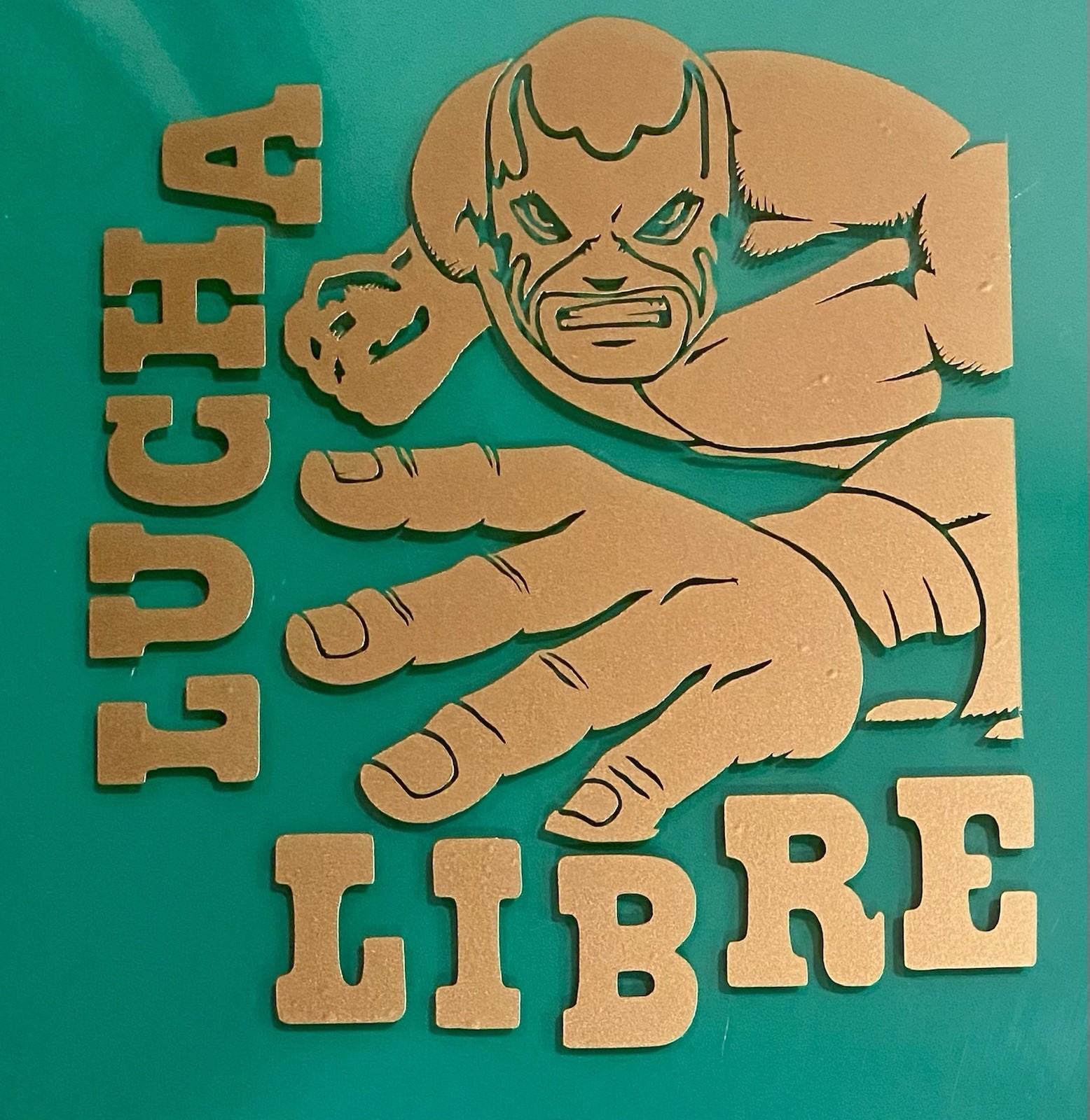 LUCHA LIBRE, wrestling Sticker, Decal Vinyl for Laptop , Desk, Window, Helmet
