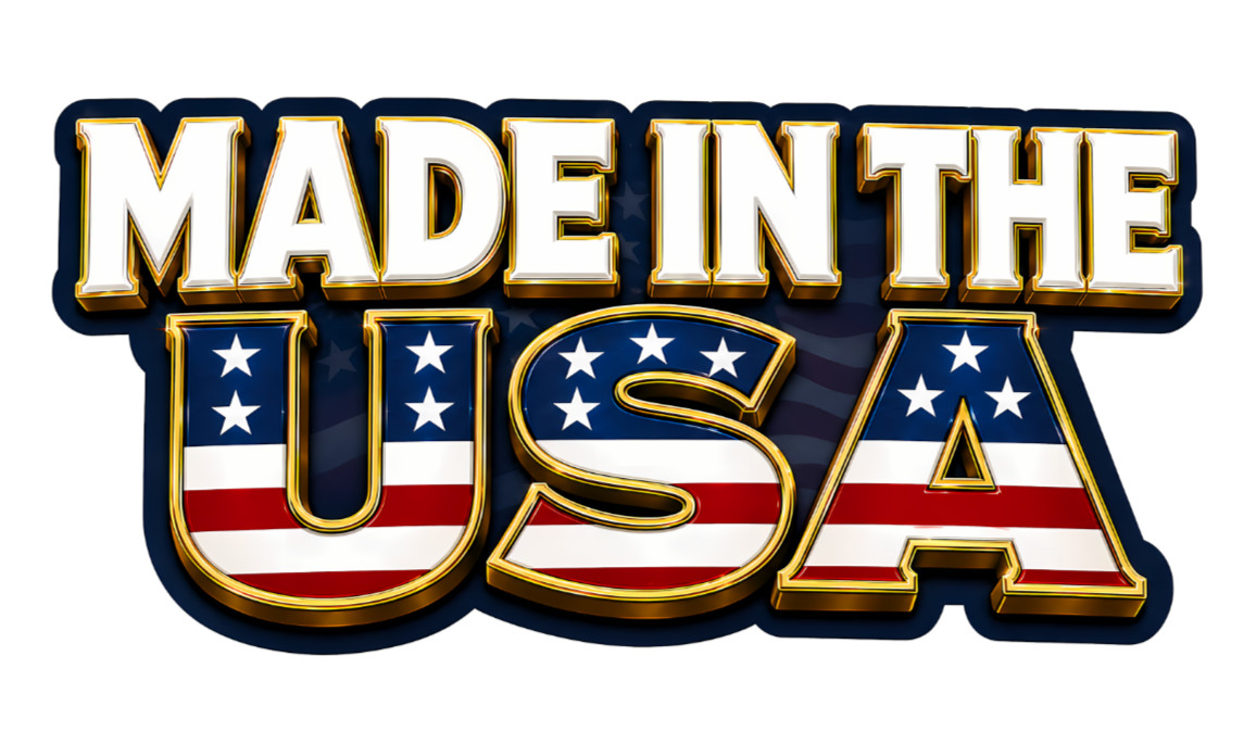 STICKER MADE IN THE USA 250th of America 1776-2026 Freedom Patriotic Vinyl Decal