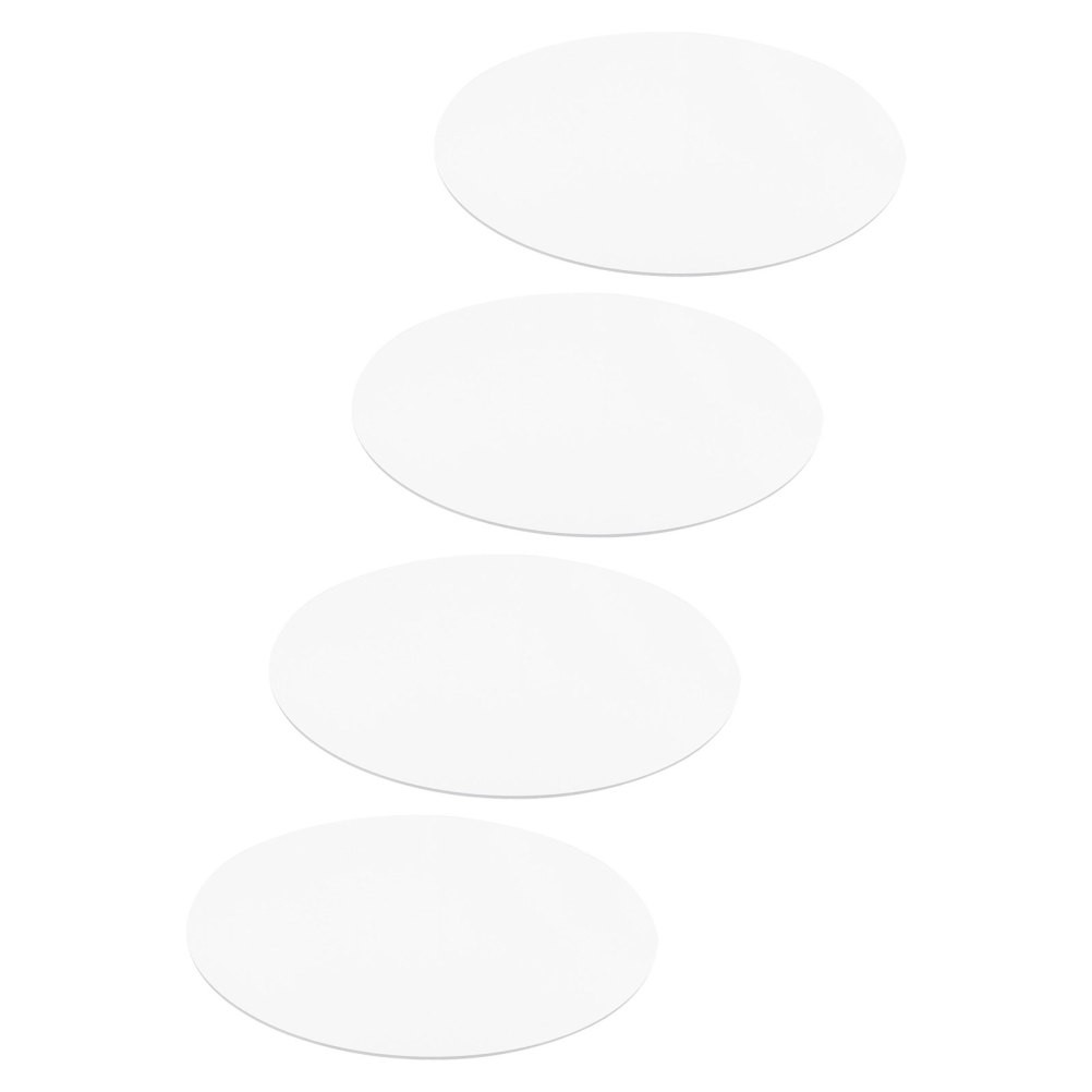 13 Pcs Mirror Display for Products Adhesive Acrylic Sheets Round Mirrors Tables