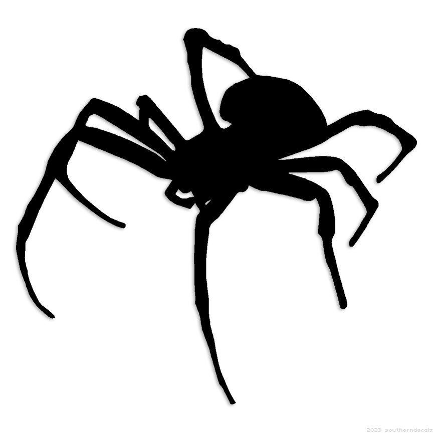 Tarantula Spider – Decal Sticker – Multiple Colors & Sizes – ebn6688