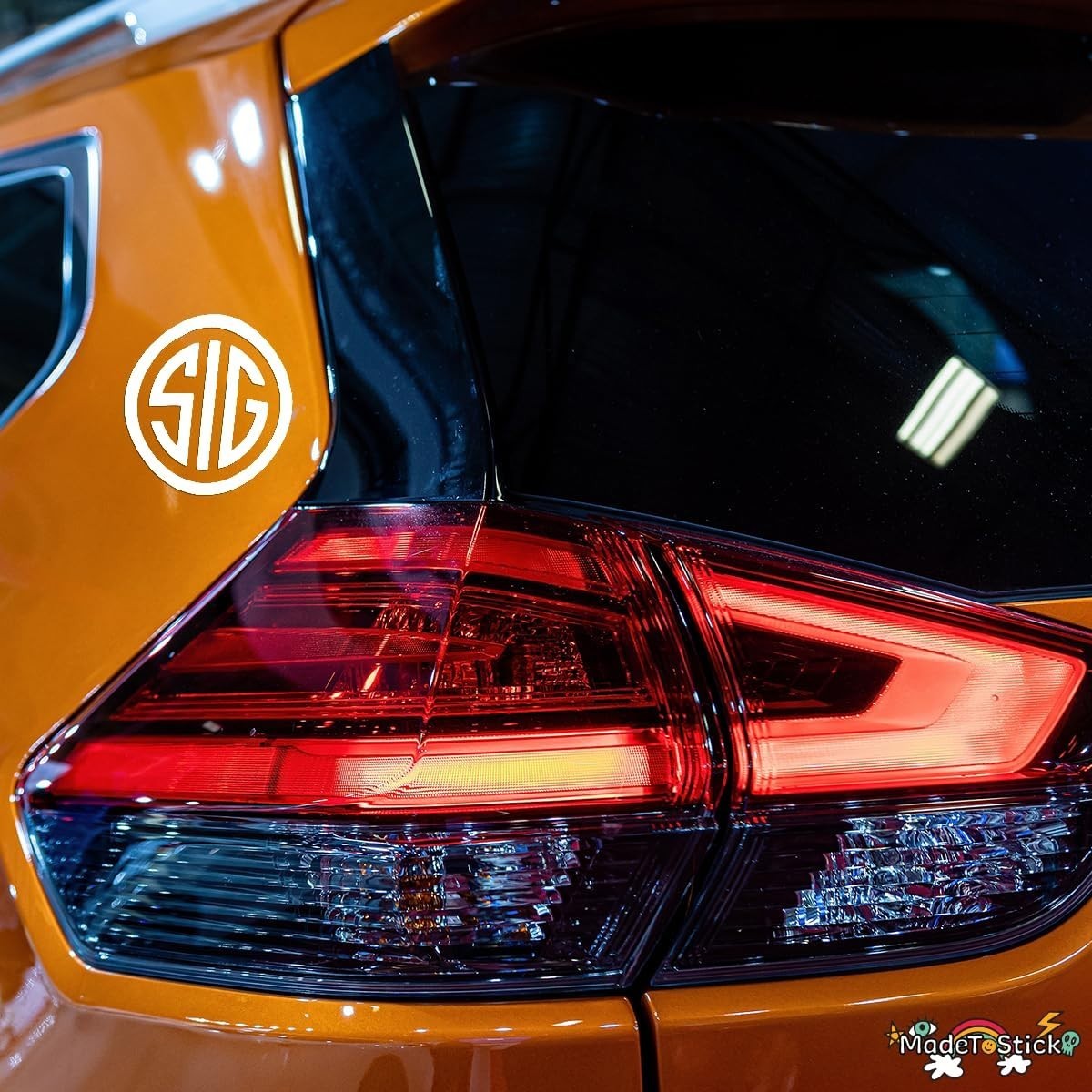 SIG 5" x 5" Sticker Vinyl Decal