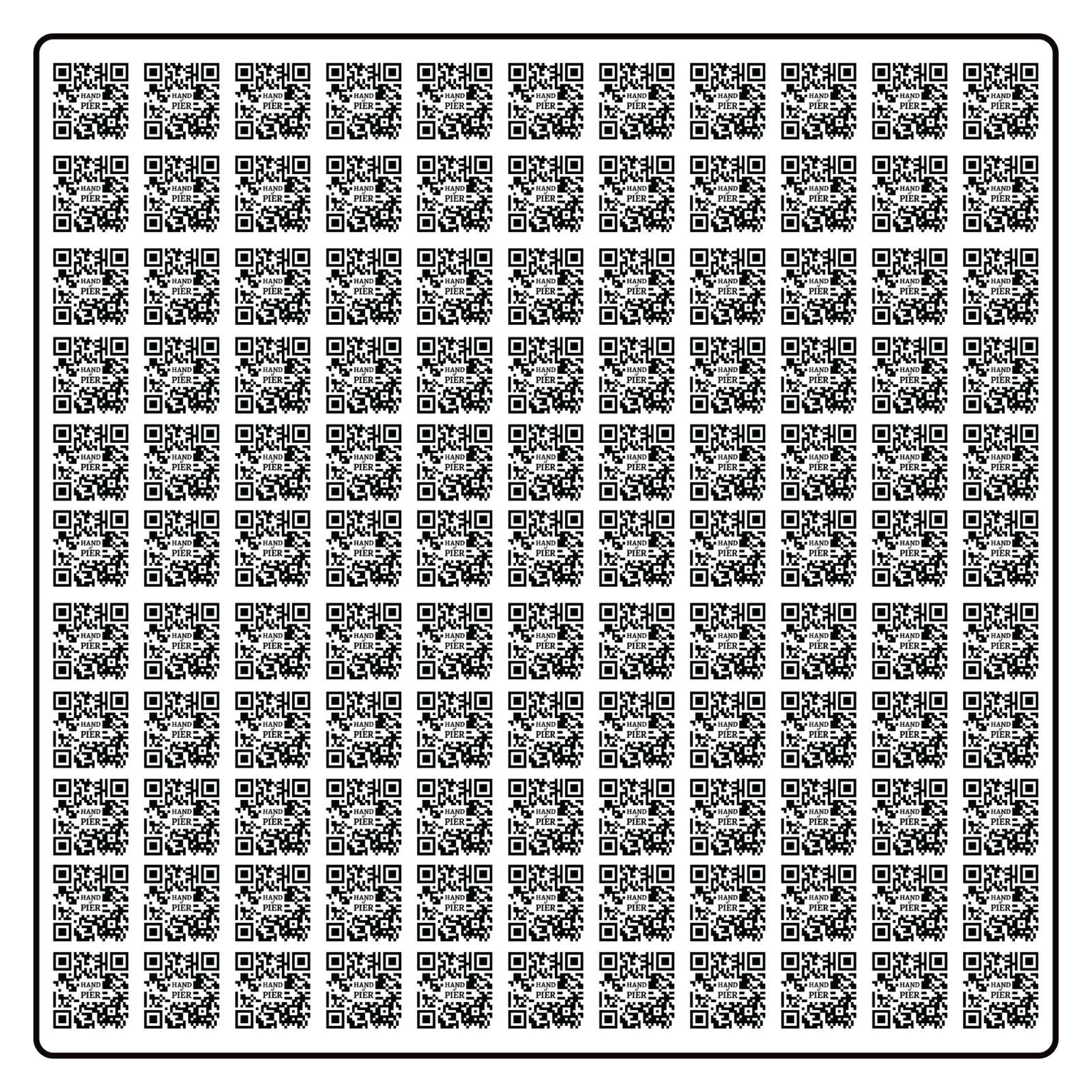 Bulk Mini QR Codes – Custom QR Code Stickers: Bulk Mini Sheets for Business