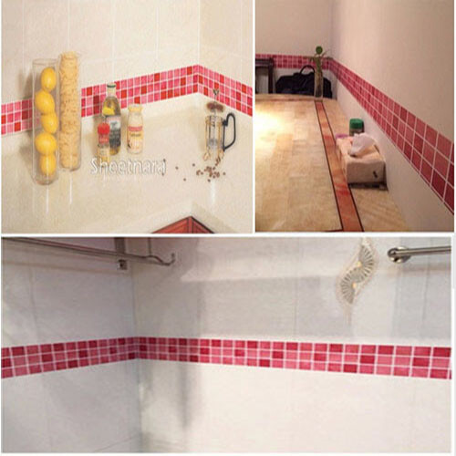 Kitchen Sticker Bathroom Mosaic Sticker Self-adhesive Wall Home Decor USA STOCK