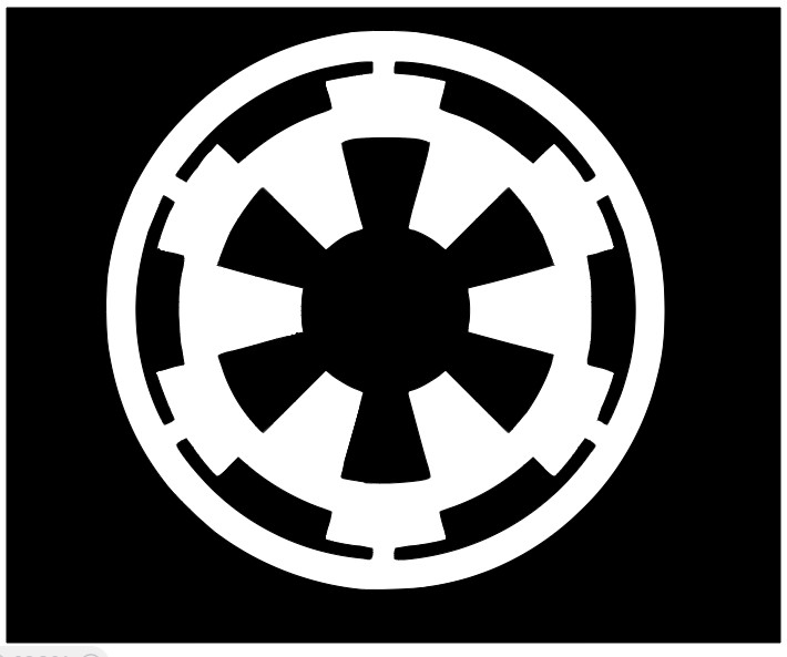 Star Wars Galactic Empire Sticker Vinyl Decal Die Cut – Car Window Wall Decor