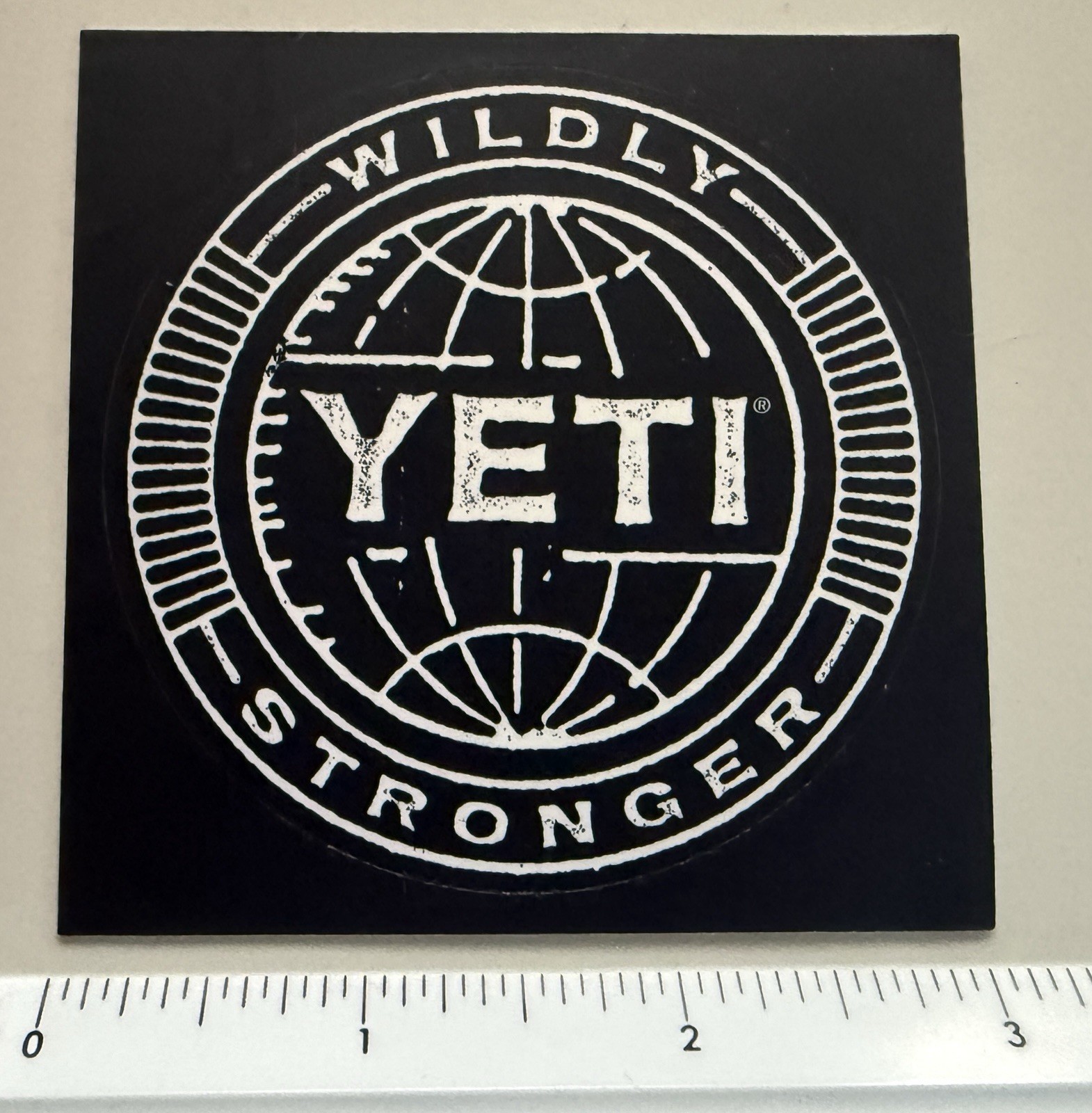 2 New Authentic YETI Logo Sticker Decals
