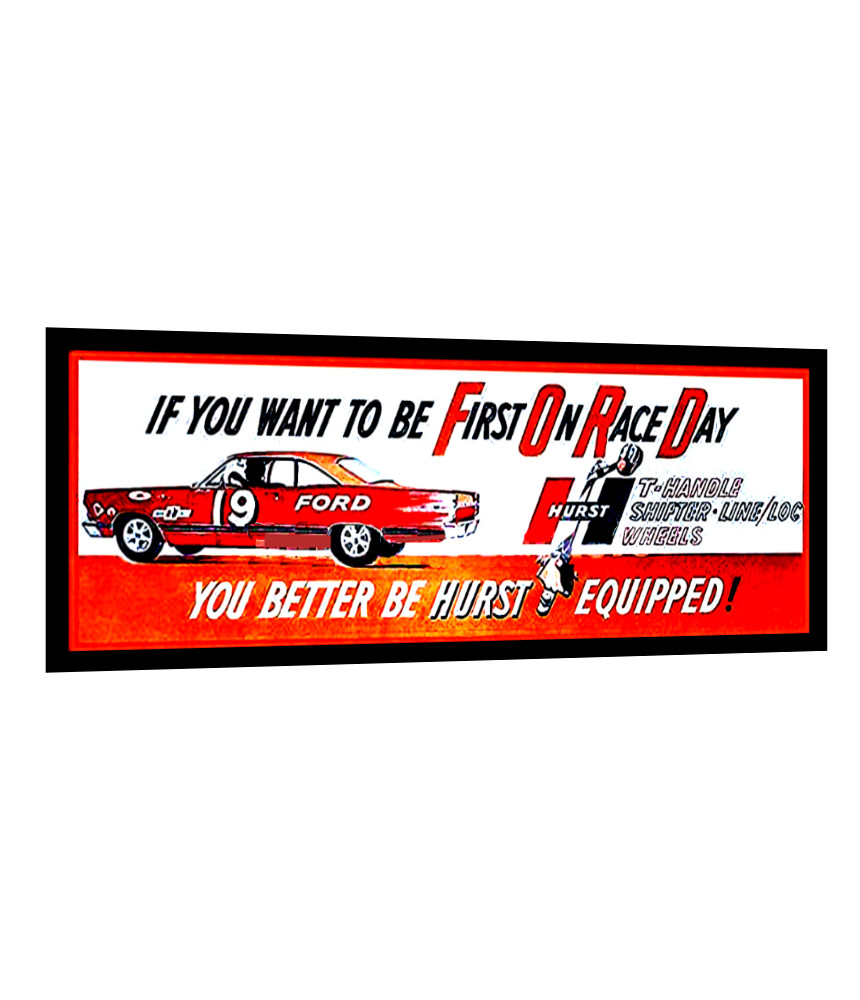 Hurst Shifters 60s 70's Racing Decal/Sticker – Replica, Vintage 6 Sizes