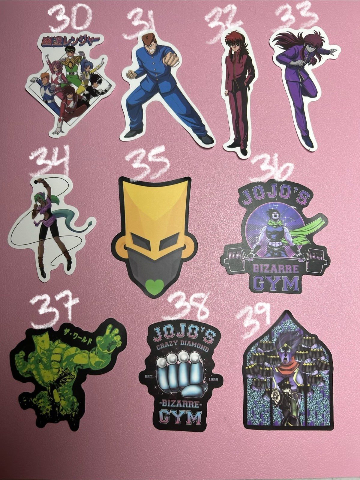 Dan Da Dan , Jojo And More Anime Stickers