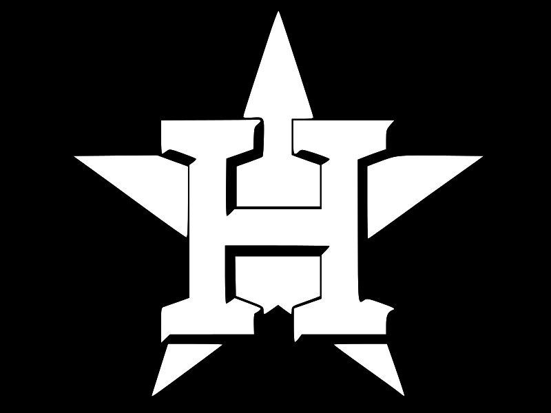 HOUSTON ASTROS Baseball Vinyl Decal Car Wall Window Sticker CHOOSE SIZE COLOR