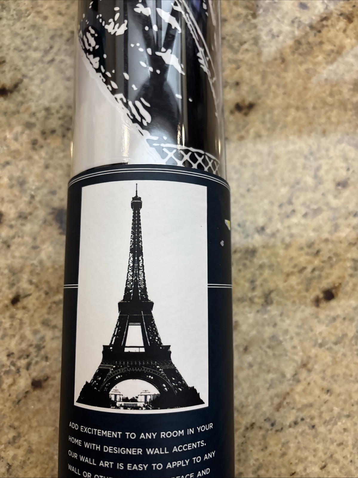 EIFFEL TOWER Paris France Wall Designer Accents 23.62in X 12.59 In