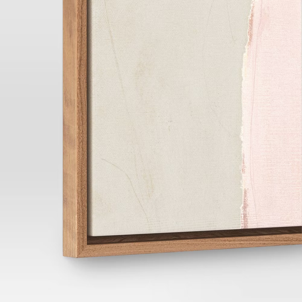 Threshold EWall Arth Abstract Canvas Set of 2 24"x30" Canvases Brown Modern