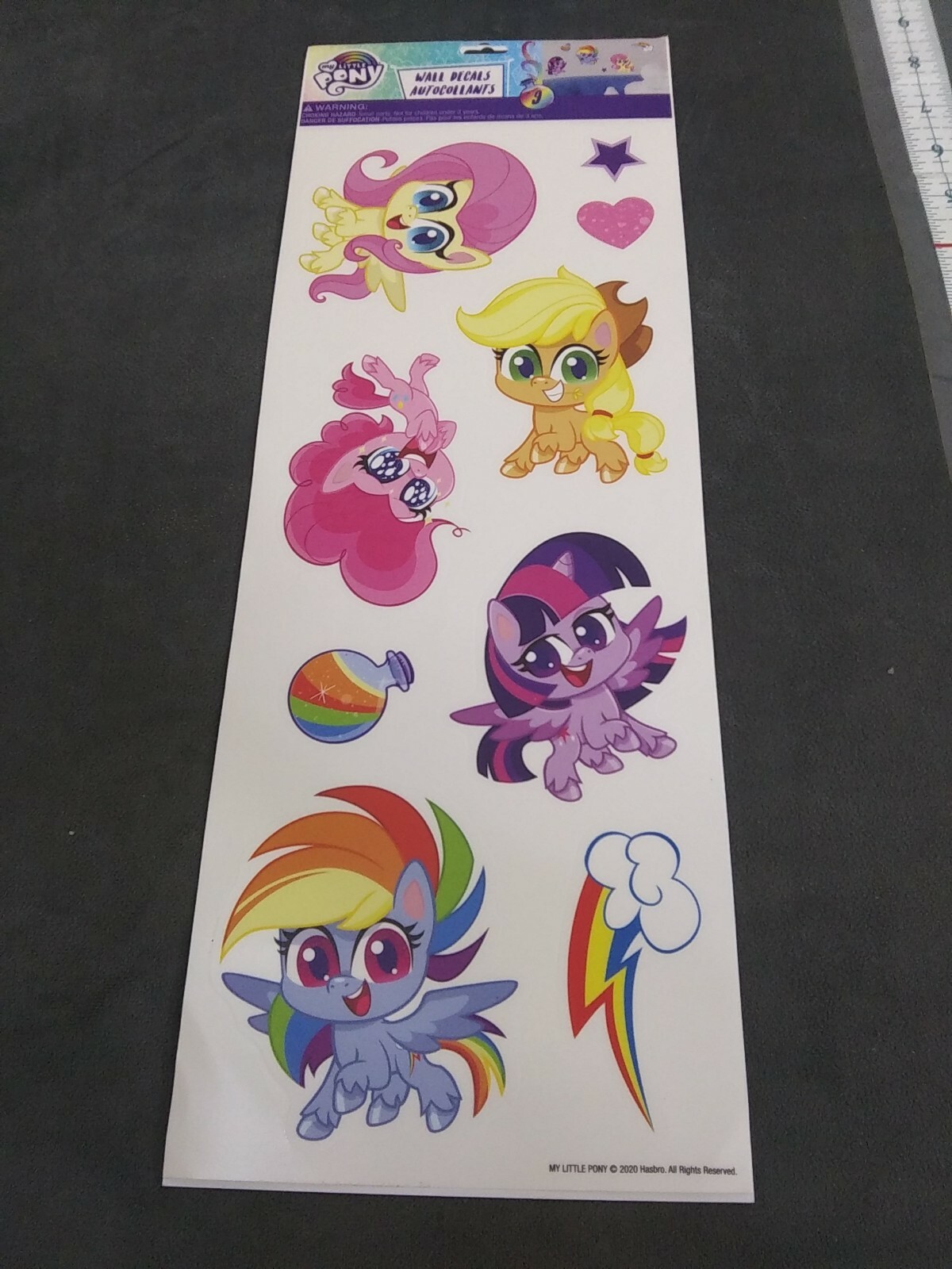 New My Little Pony 9 Wall Decals Kids Room Stickers Won’t Damage Walls