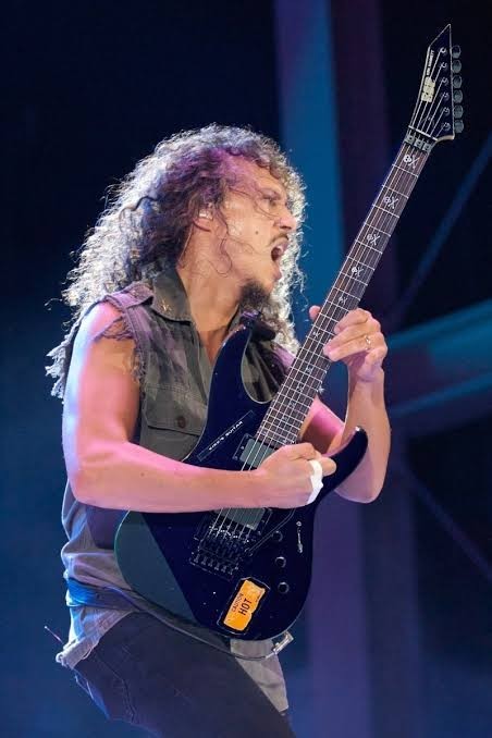 Kirk Hammett style 'Caution Hot' Sticker Decal Set For Metallica ESP KH-2 Guitar