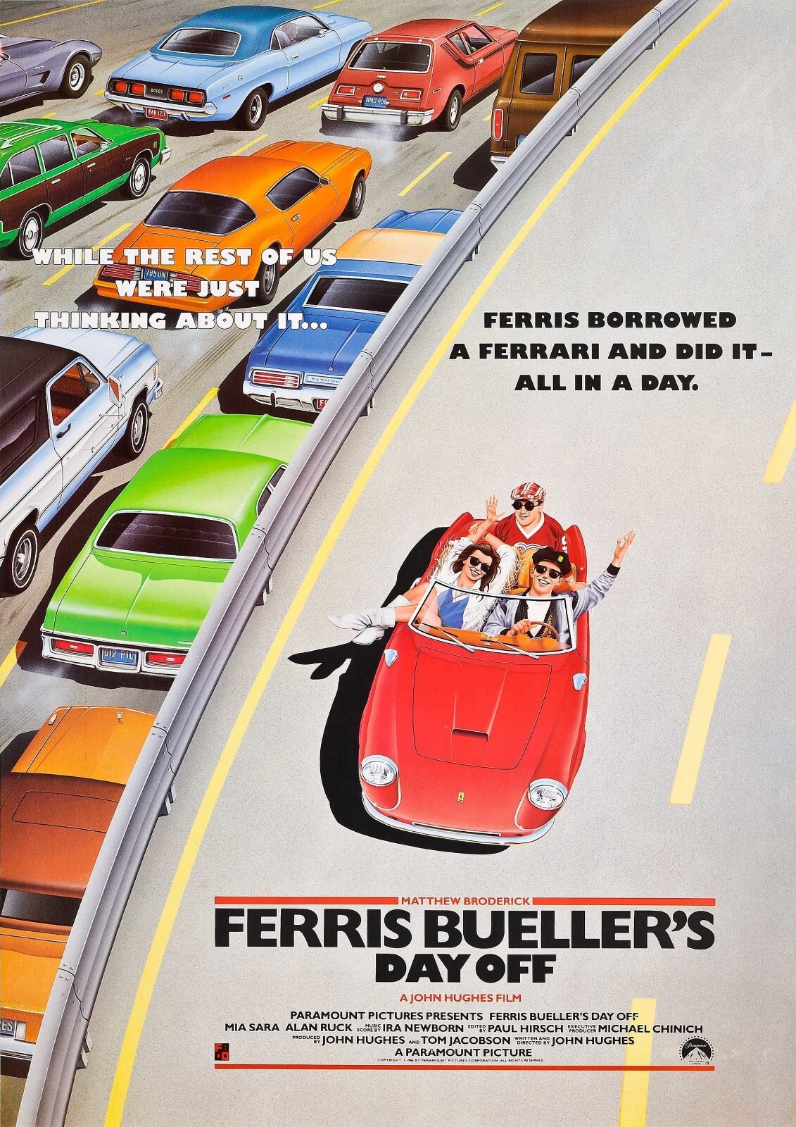 Ferris Bueller's Day Off Poster Movie 1986