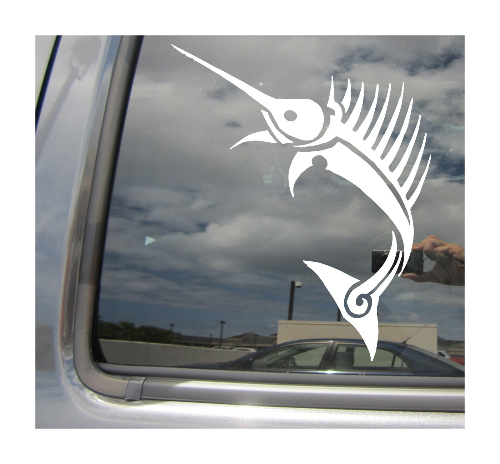 Tribal Sailfish – Big Game Fishing Car Bumper Laptop Vinyl Decal Sticker 01292