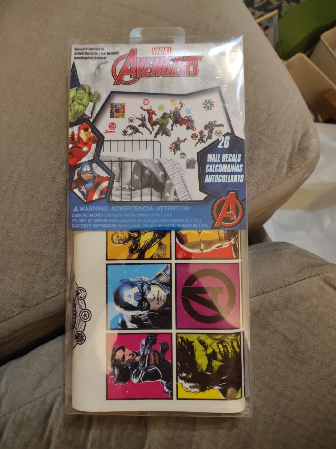 Marvel Classic Avengers Peel & Stick Wall Decals RMK4289SCS Kids Room Stickers