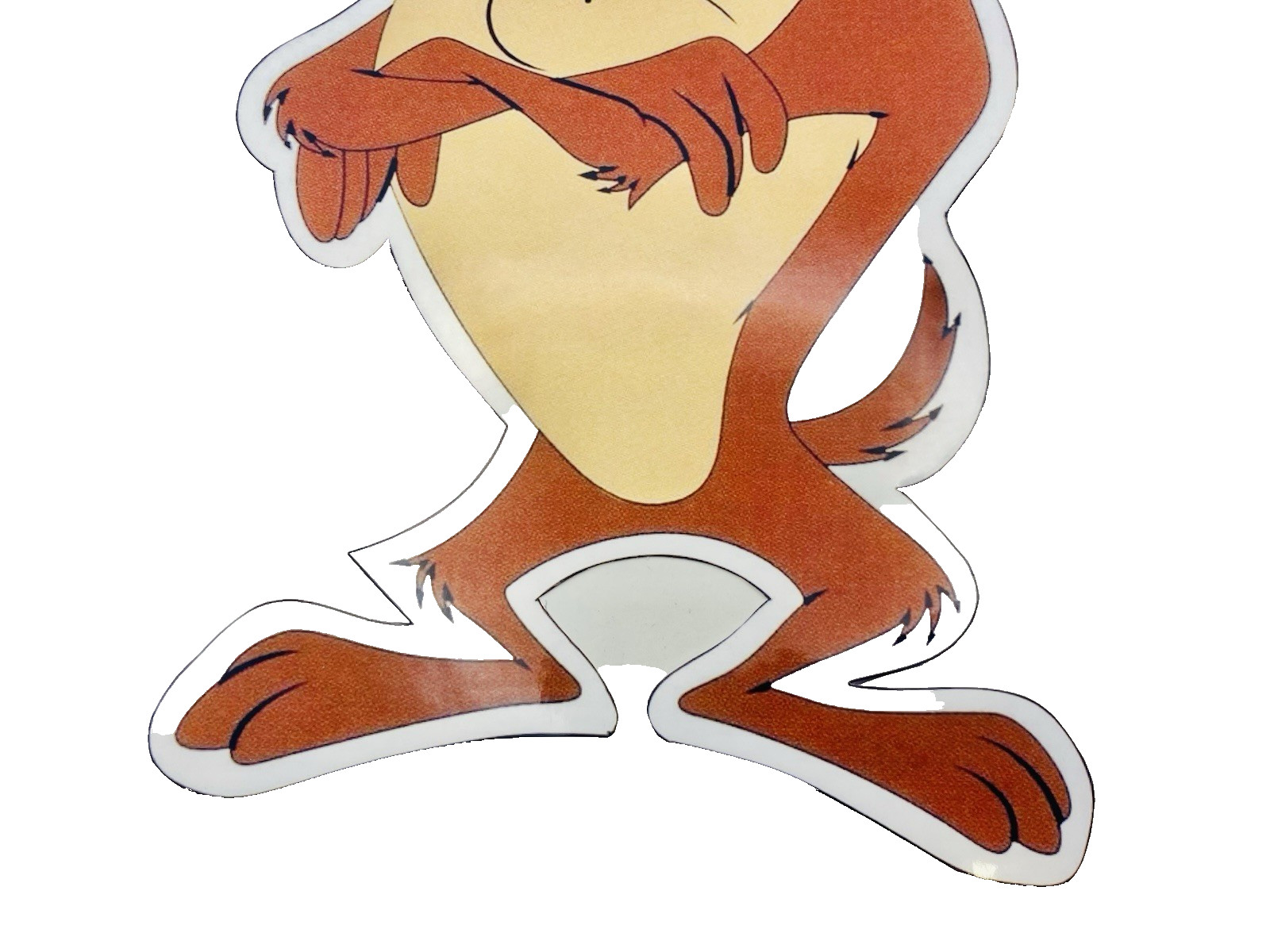 Tasmanian Devil Looney Tunes Inspired Waterproof Car Decal Poster Vinyl Sticker