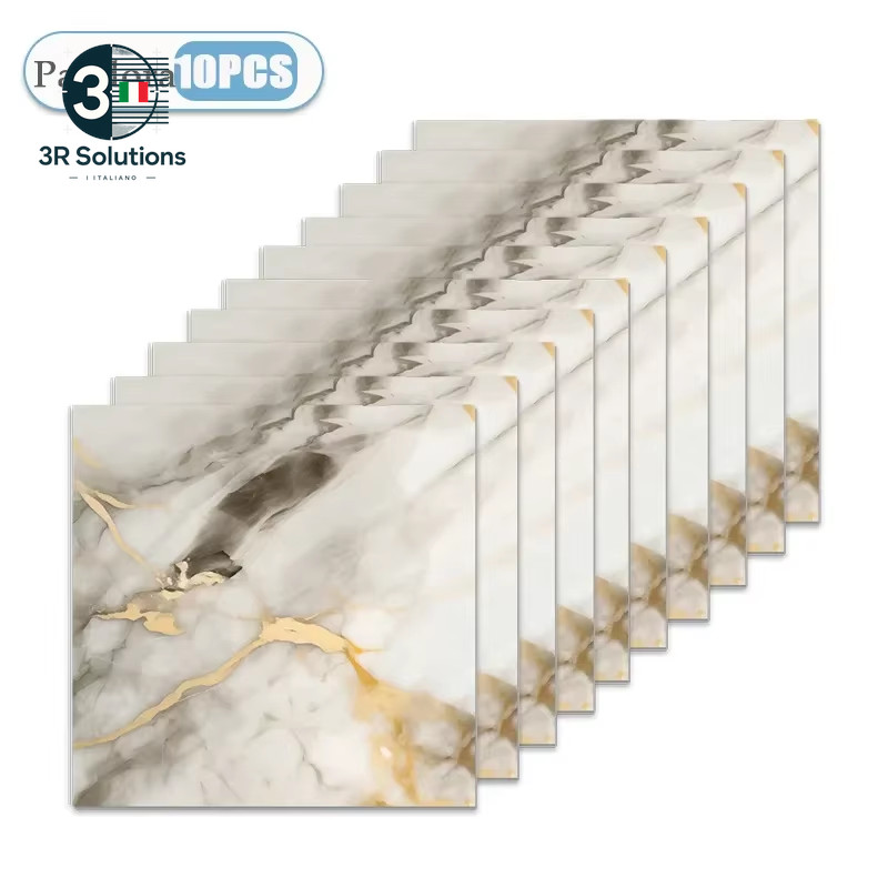 10/20/40PCS 30X30Cm Wallpaper Self Adhesive Tile Stickers Impermeab