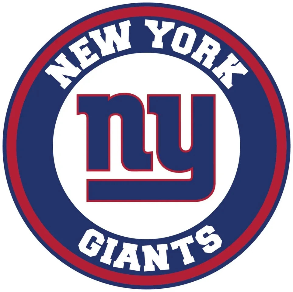 New York Blue Red Football Weather Resistant Vinyl Sticker/Decal 03